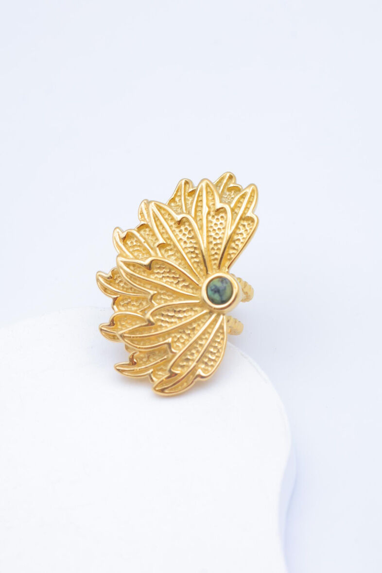 Verstellbarer Edelstahlring - A1412