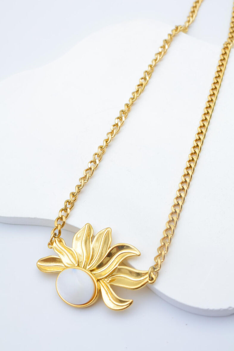 Edelstahl Halskette - A1422