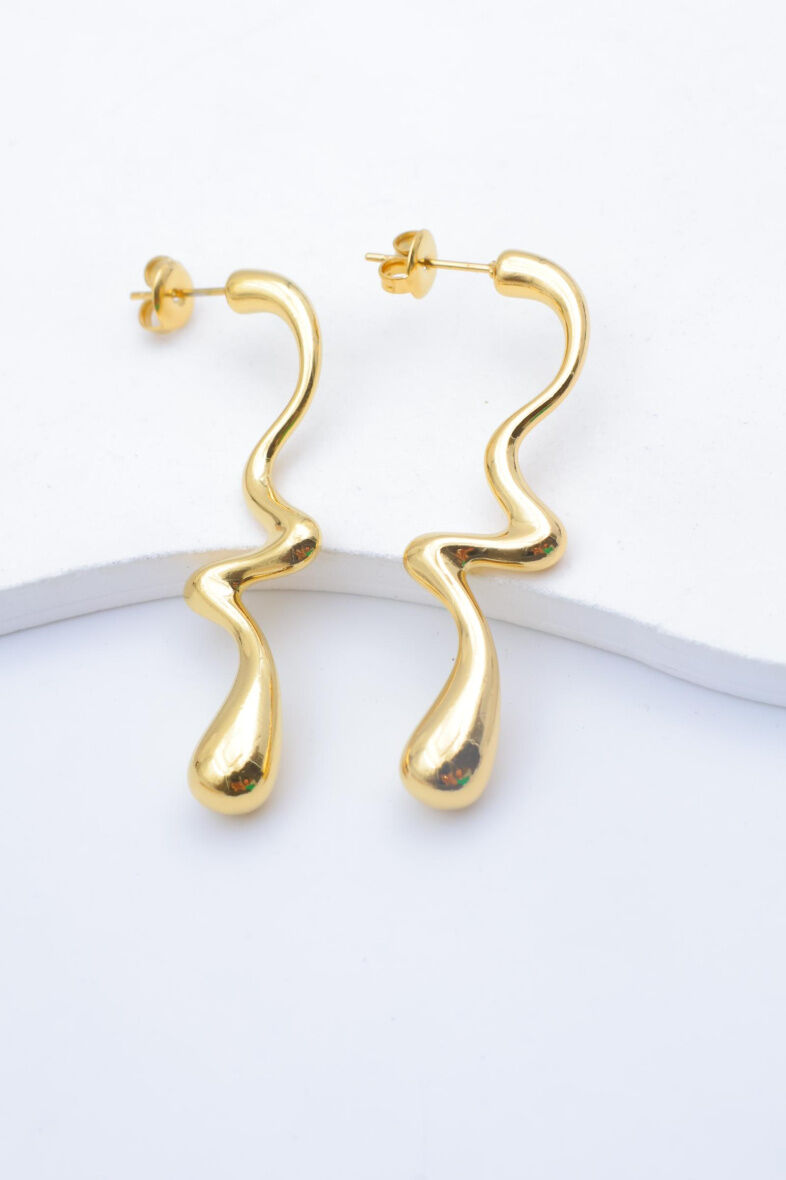 Edelstahl Ohrringe - A1432