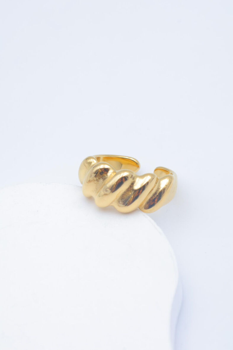 Verstellbarer Edelstahlring - A1436