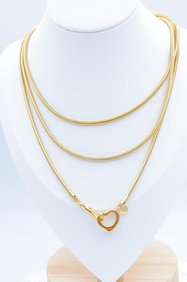 Edelstahl Halskette - A1446