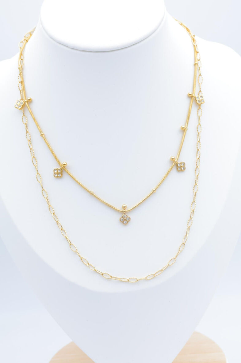 Edelstahl Halskette - A1453