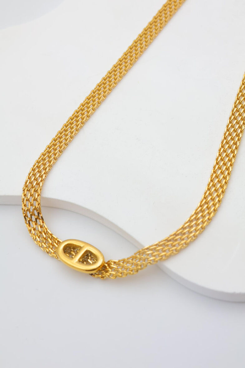 Edelstahl Halskette - A1455