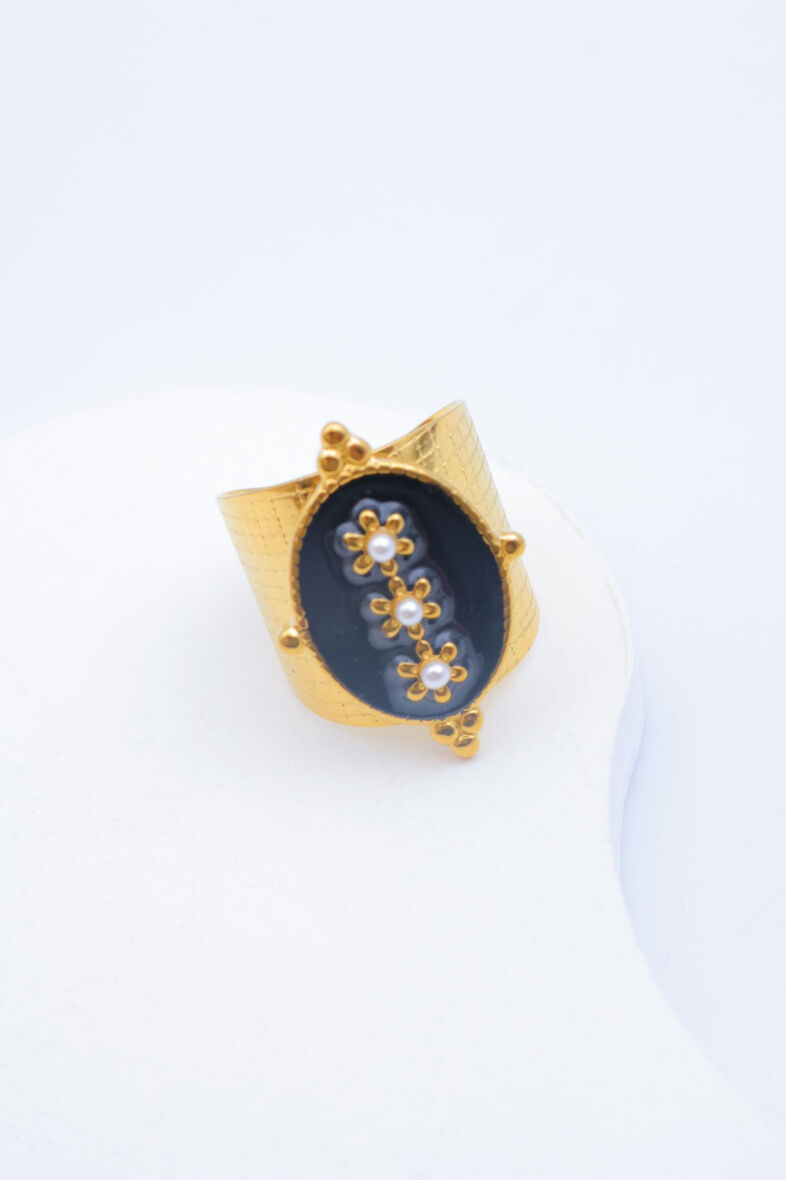 Verstellbarer Edelstahlring - A1466