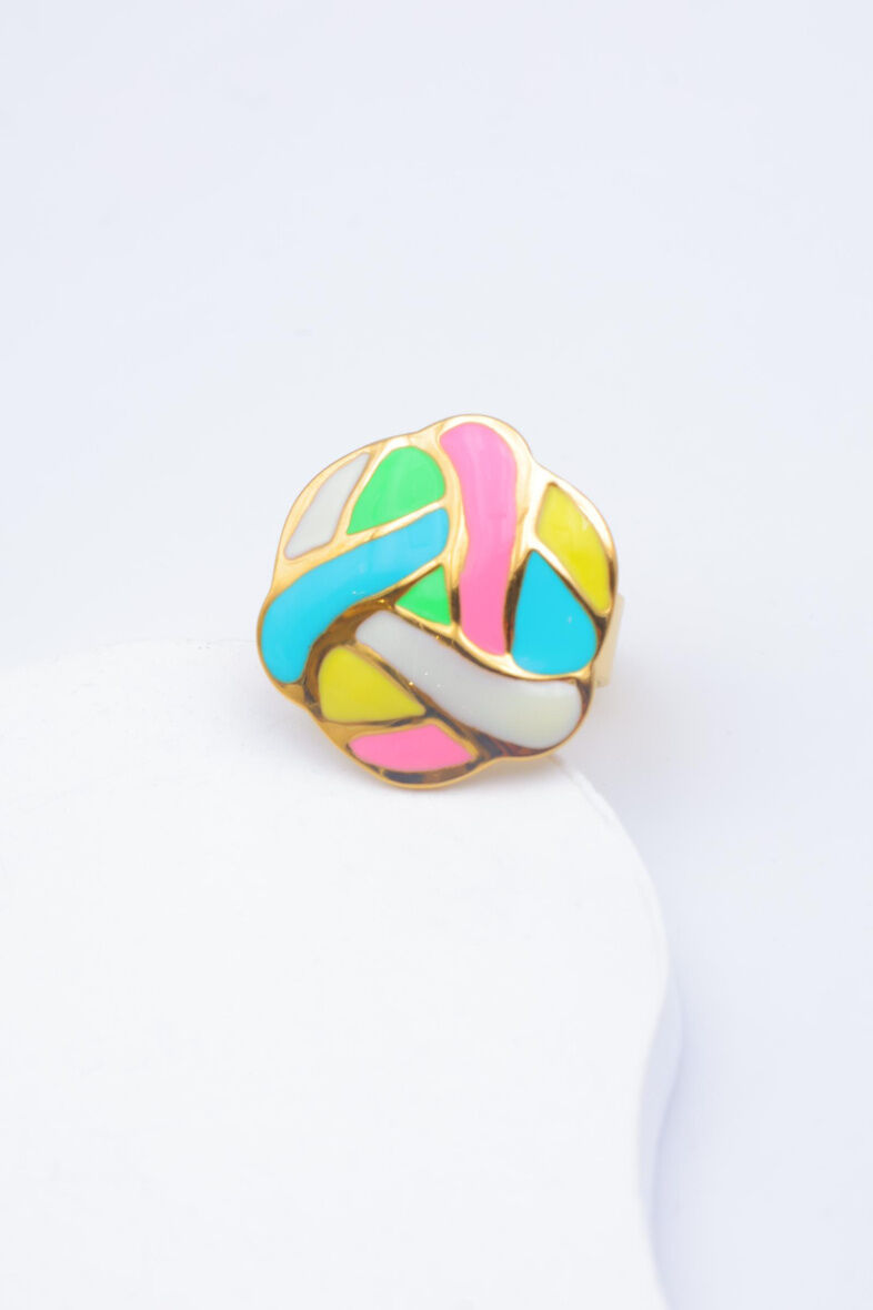 Verstellbarer Edelstahlring - A1467