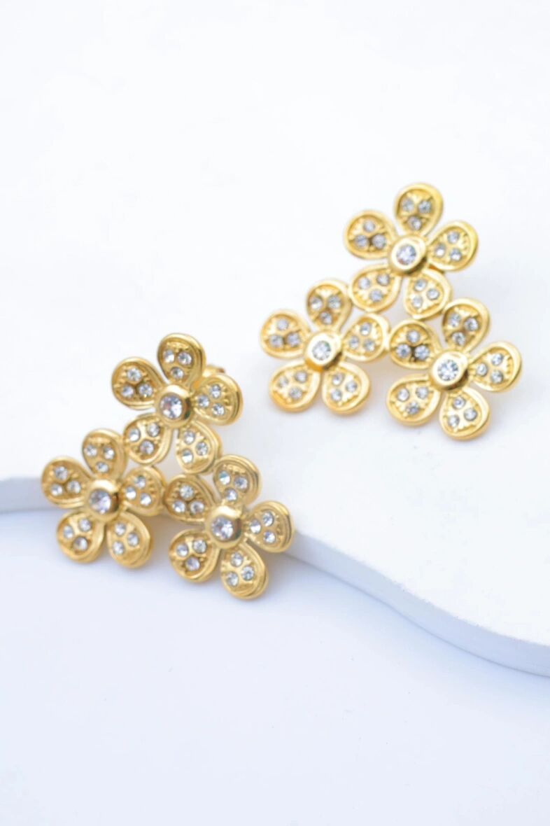 Edelstahl Ohrringe - A1469