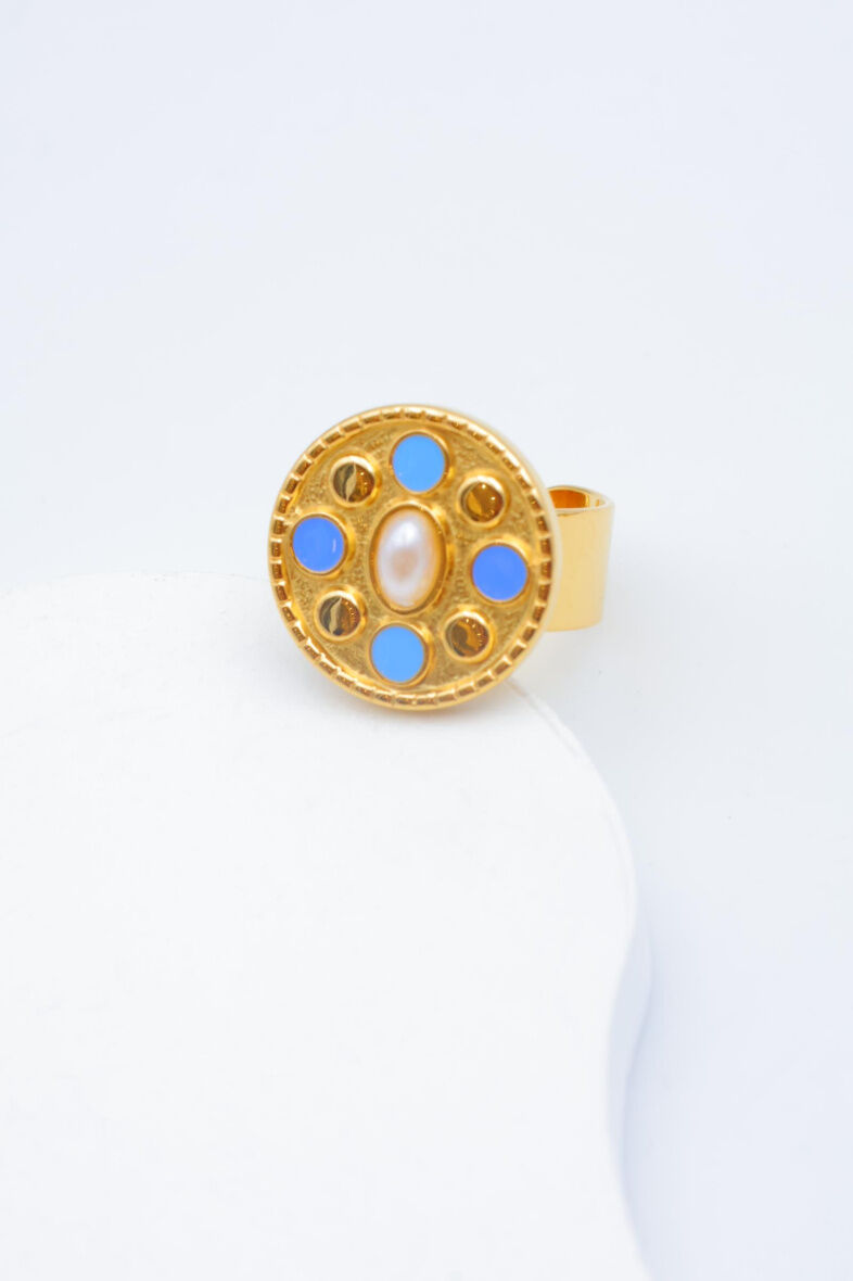 Verstellbarer Edelstahlring - A1481