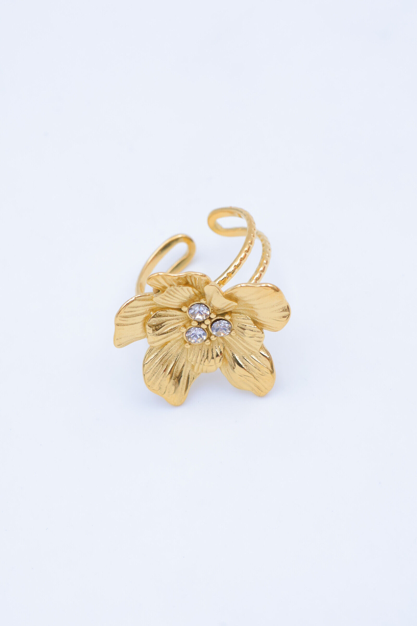 Verstellbarer Edelstahlring - A1484