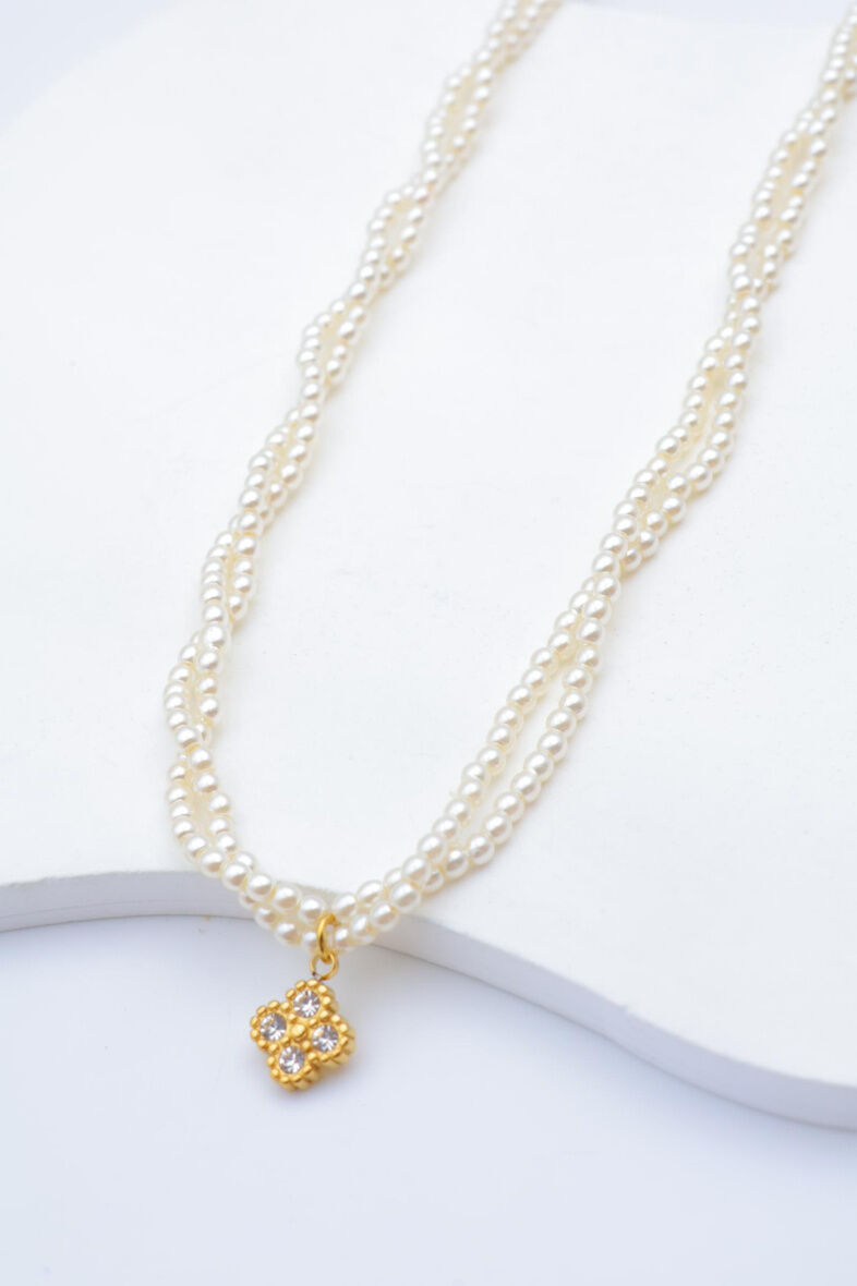 Edelstahl Halskette - A1490