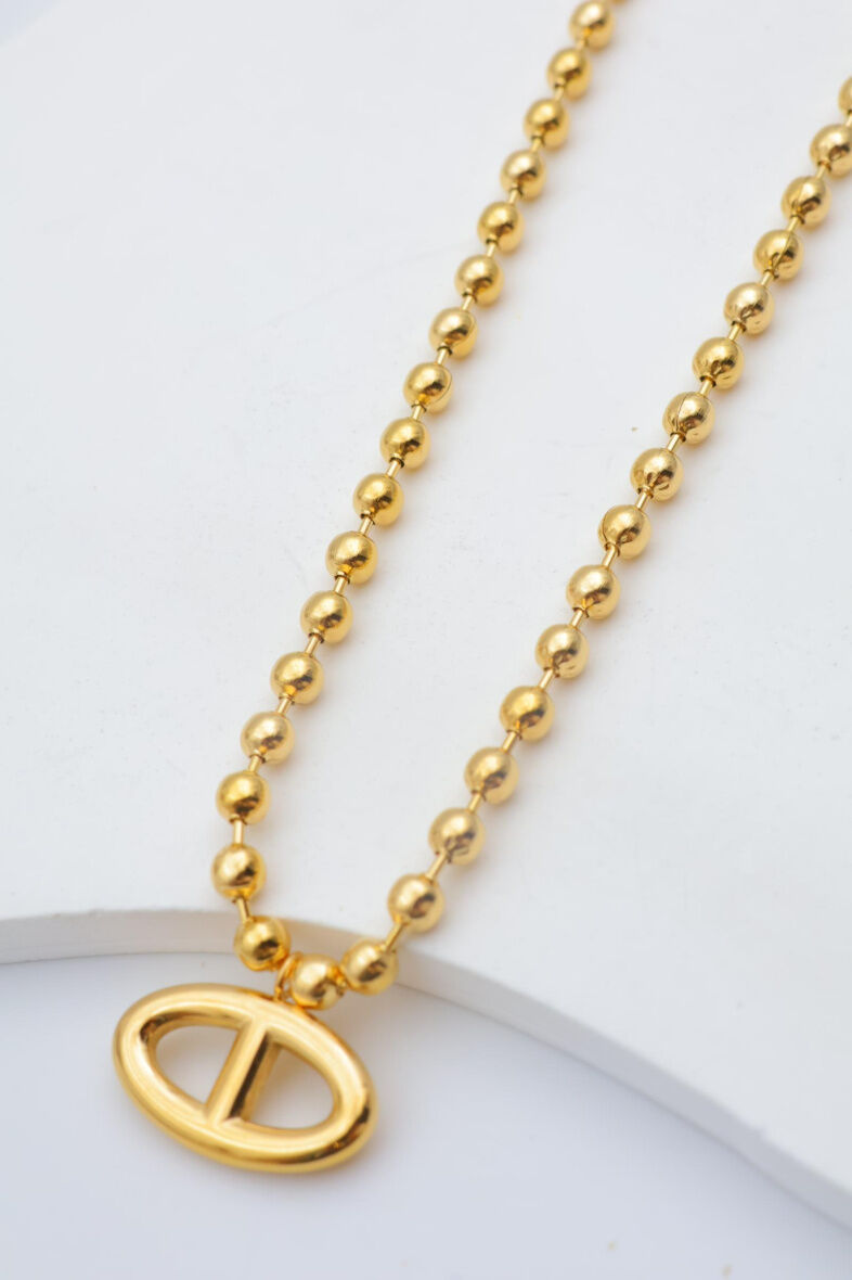 Edelstahl Halskette - A1492