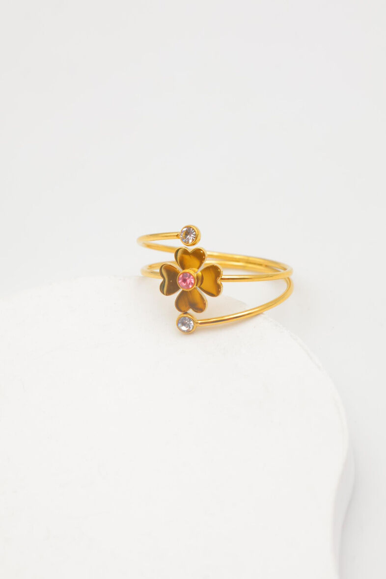 Verstellbarer Edelstahlring - A1506