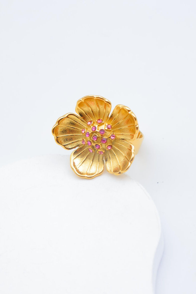 Verstellbarer Edelstahlring - A1523