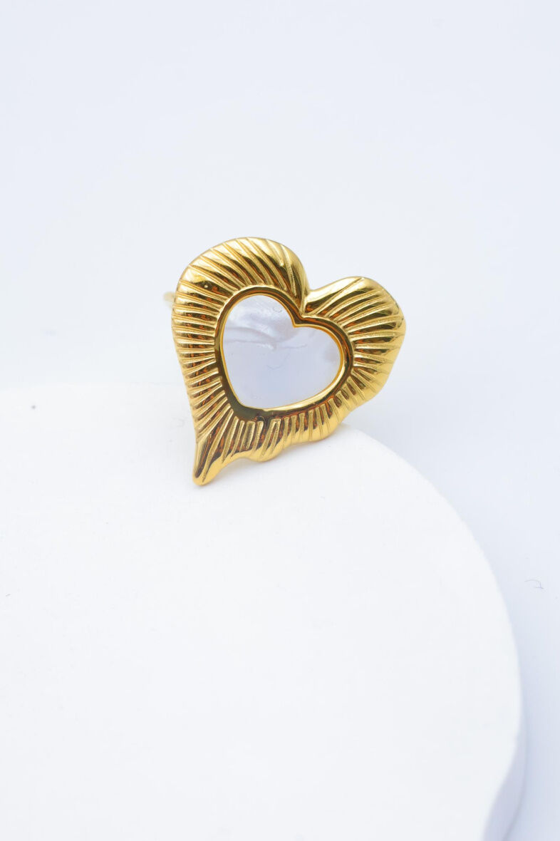 Verstellbarer Edelstahlring - A1526