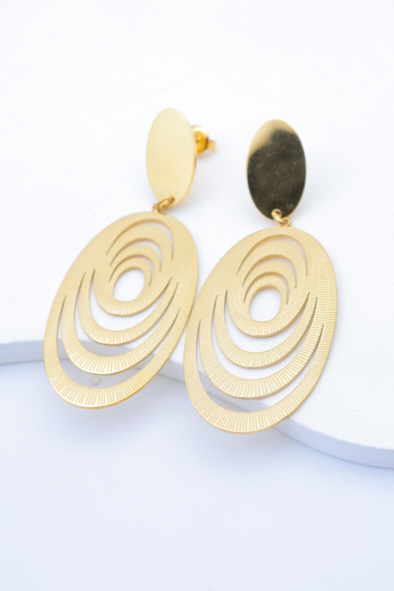 Edelstahl Ohrringe - A1527