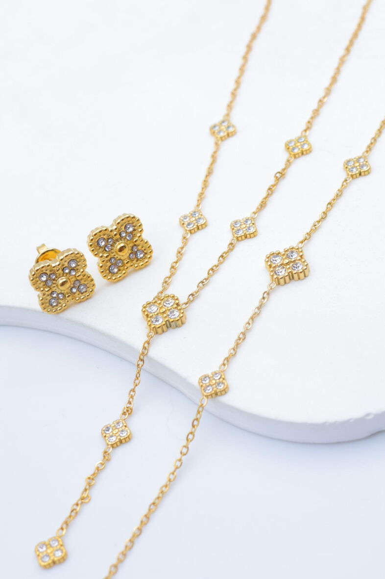 Set di gioielli in acciaio inossidabile - A1529E