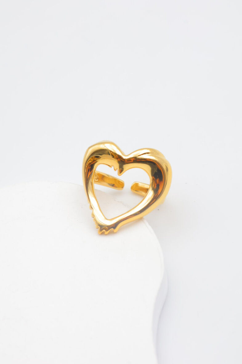 Verstellbarer Edelstahlring - A1537