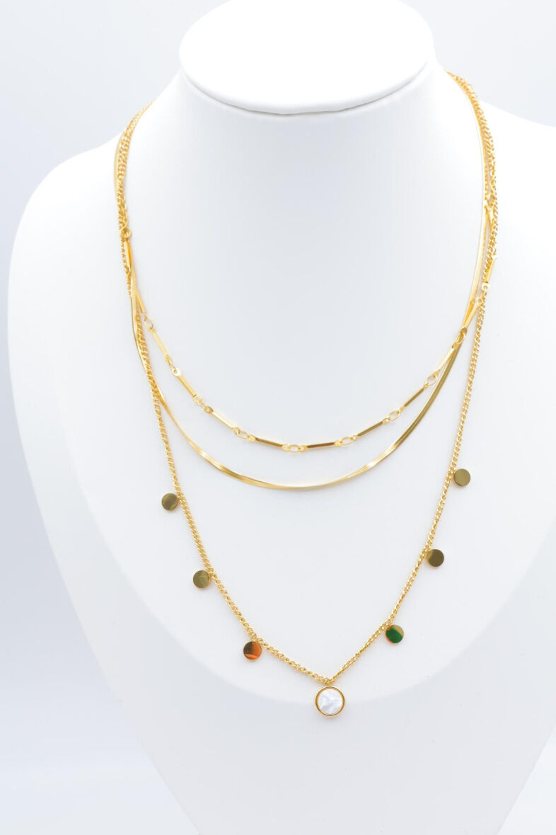 Edelstahl Halskette - A1551