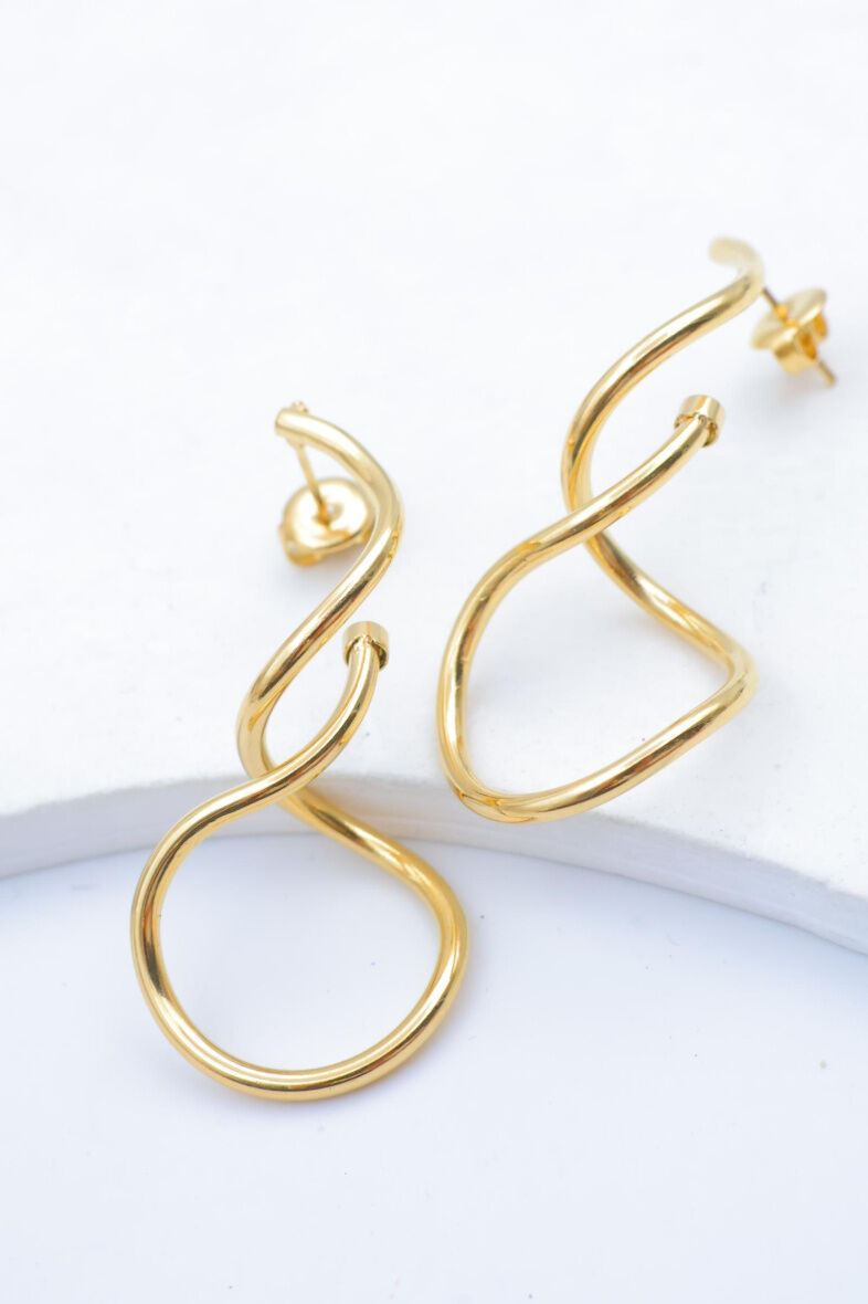 Edelstahl Ohrringe - A1559