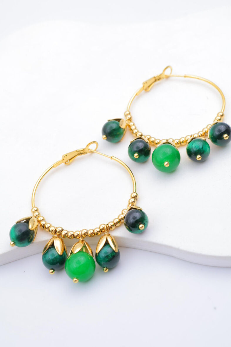 Edelstahl Ohrringe - A1565-DO