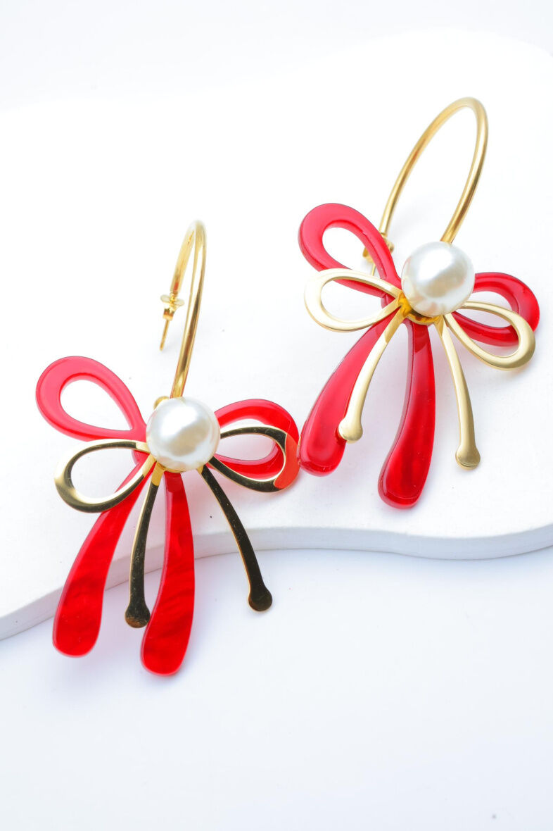 Edelstahl Ohrringe - A1569-DO