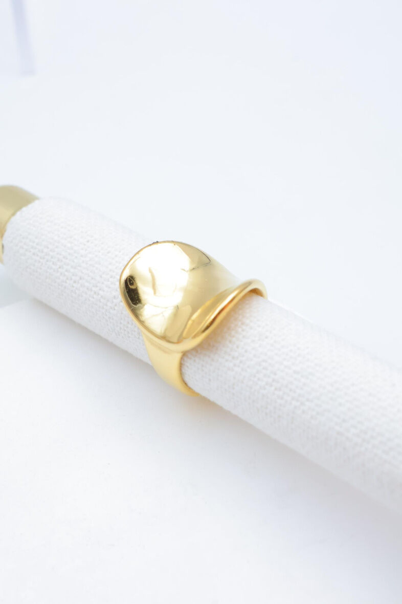 Verstellbarer Edelstahlring - A1574