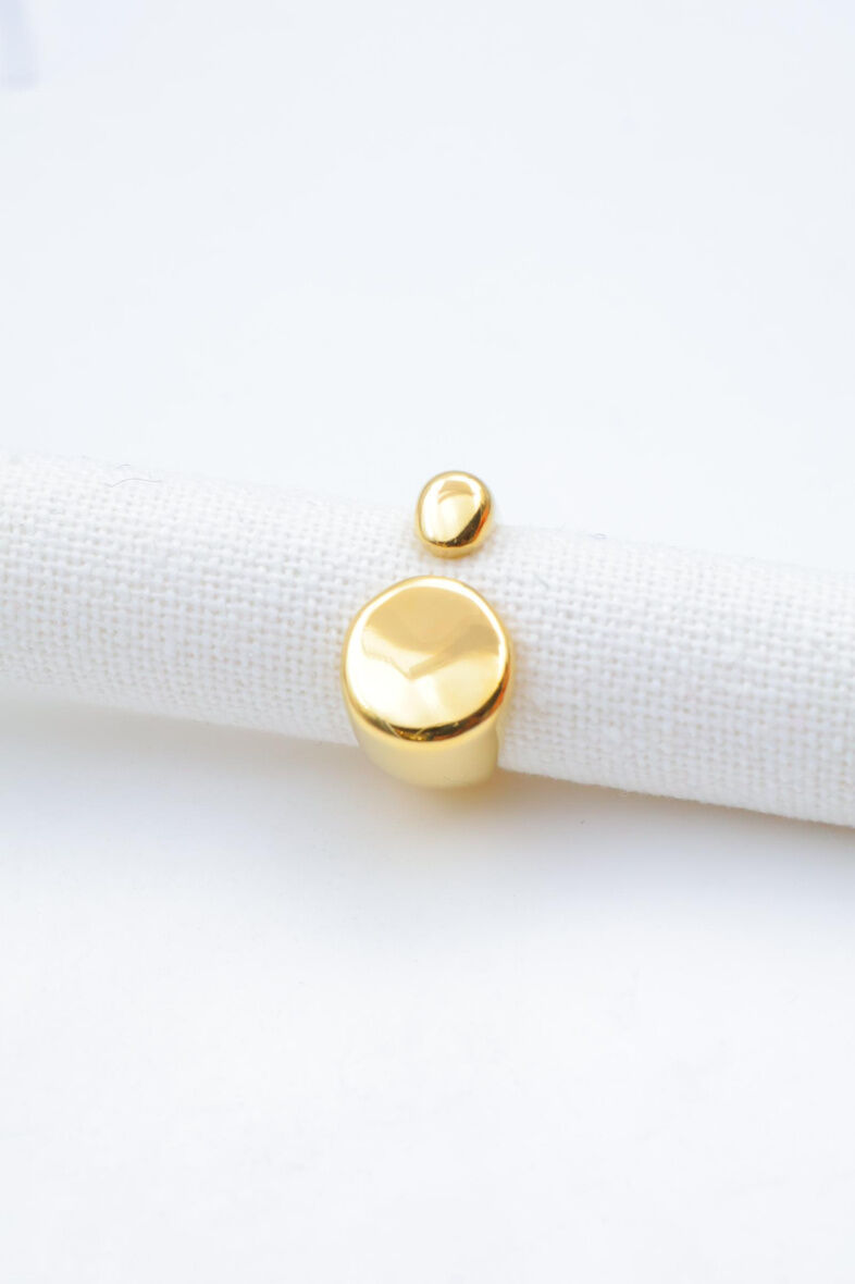 Verstellbarer Edelstahlring - A1577