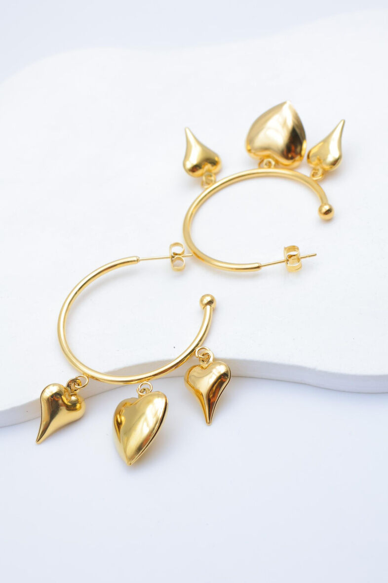 Creolen aus Edelstahl - A1587