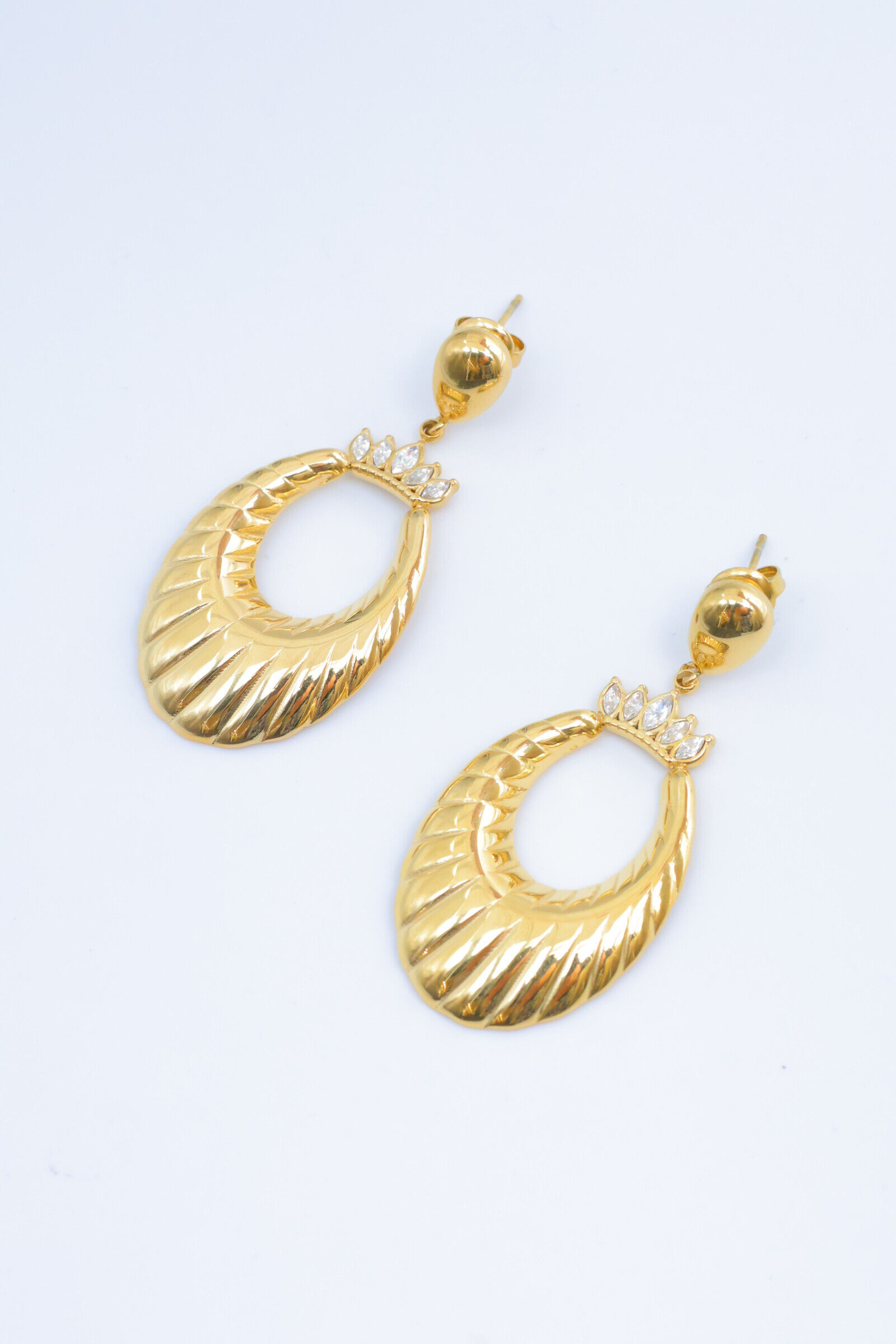 Edelstahl Ohrringe - A1595