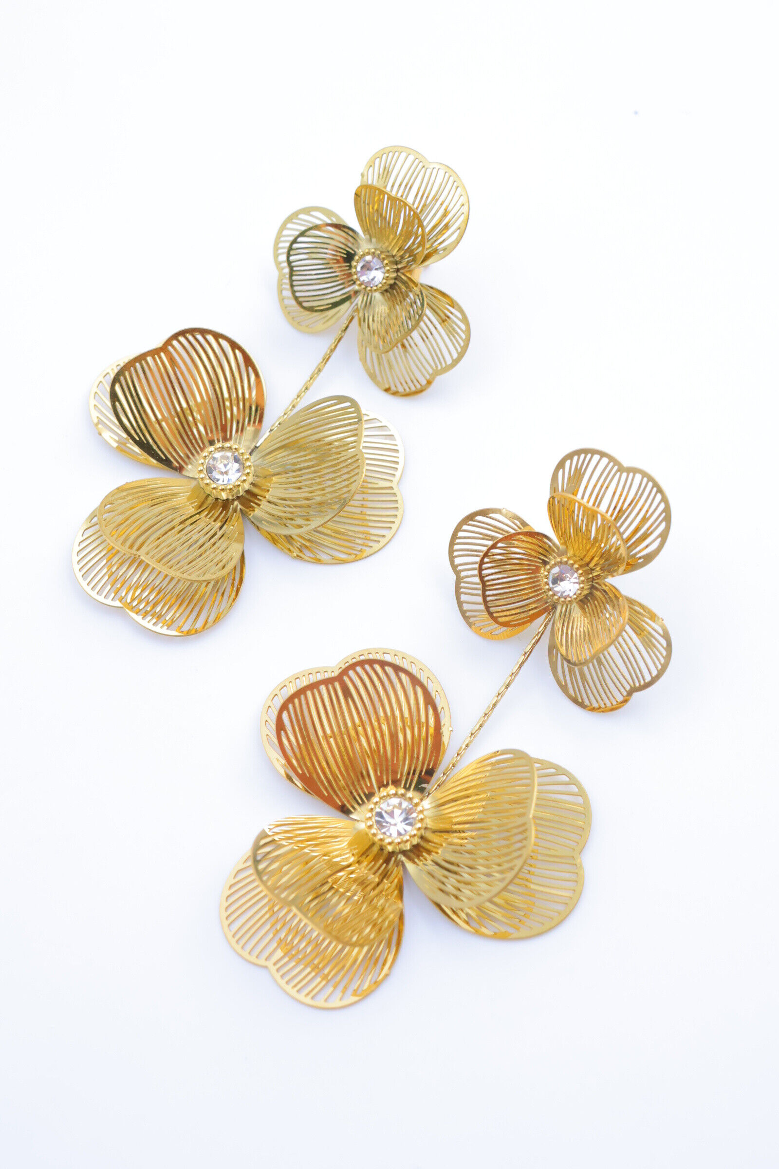 Edelstahl Ohrringe - A1598