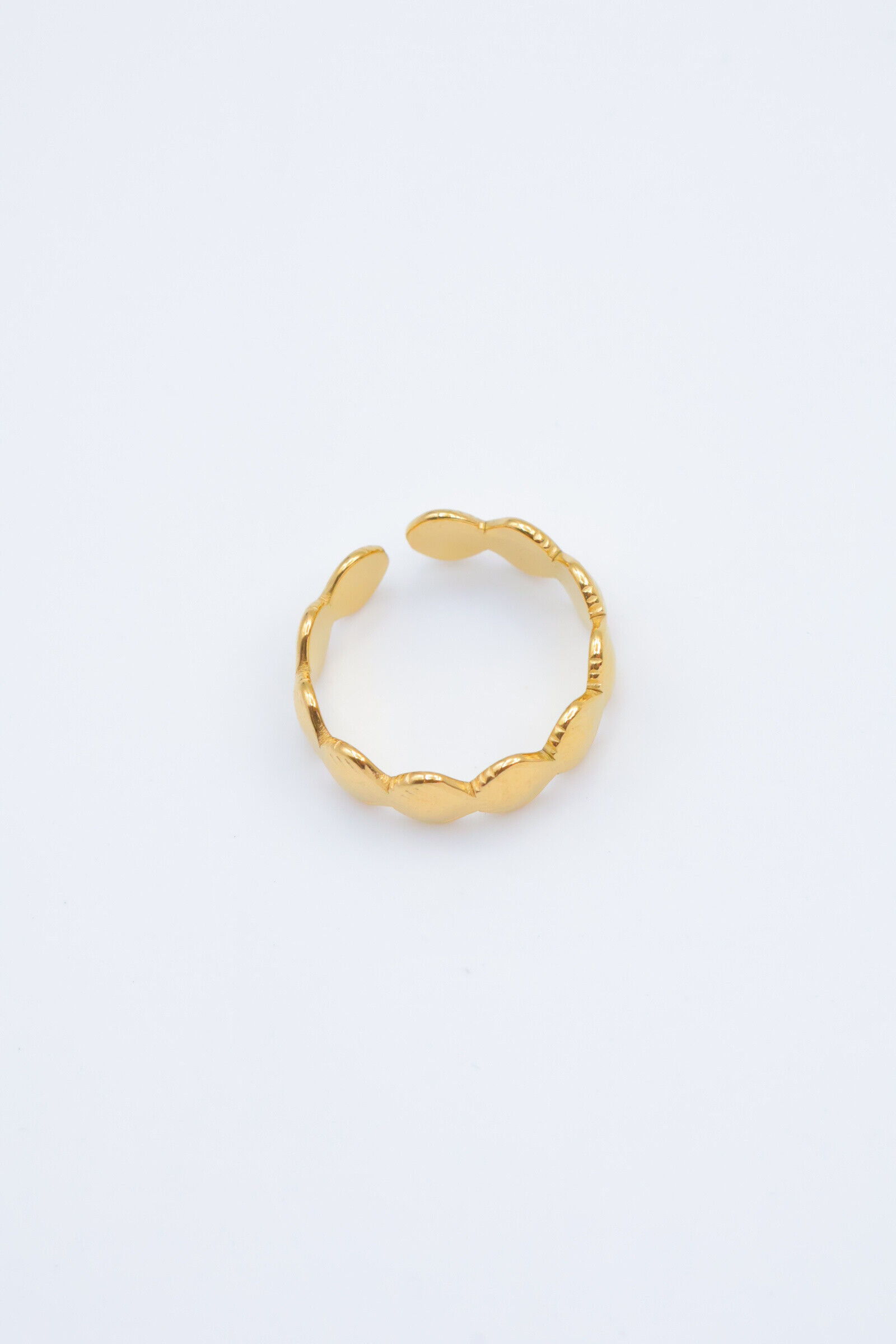 Verstellbarer Edelstahlring - A1652