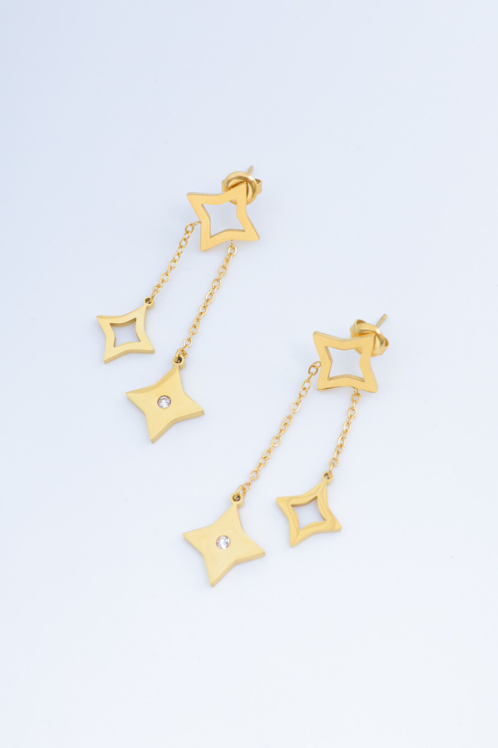 Edelstahl Ohrringe - A1668