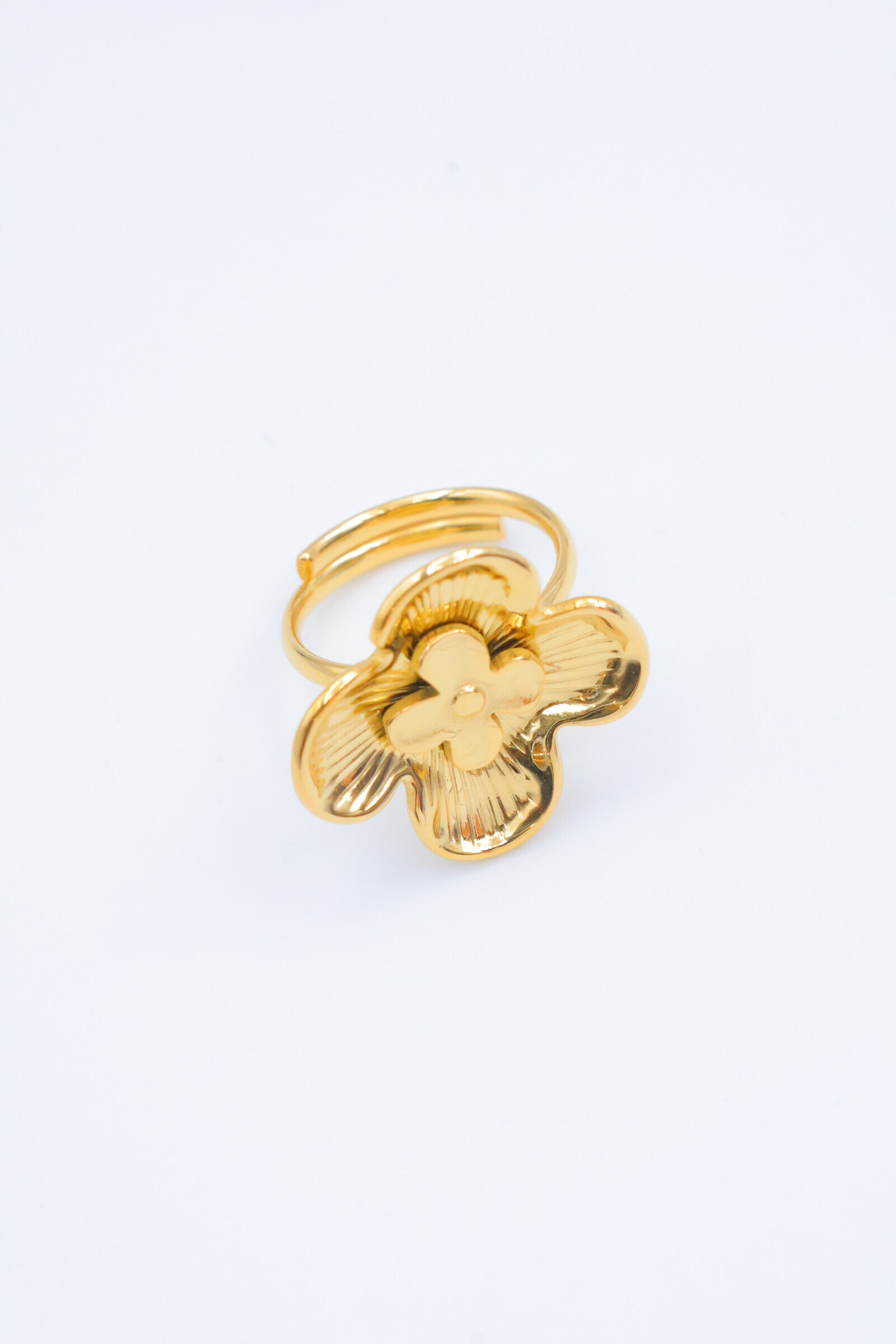 Verstellbarer Edelstahlring - A1678