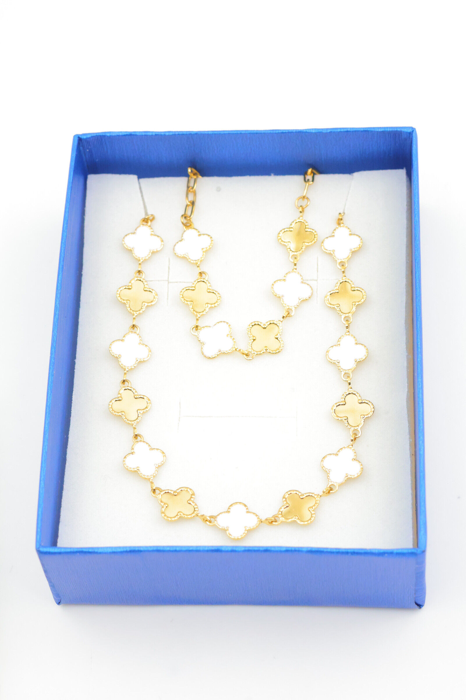 Conjunto de joyería de acero inoxidable con caja - A1759EB