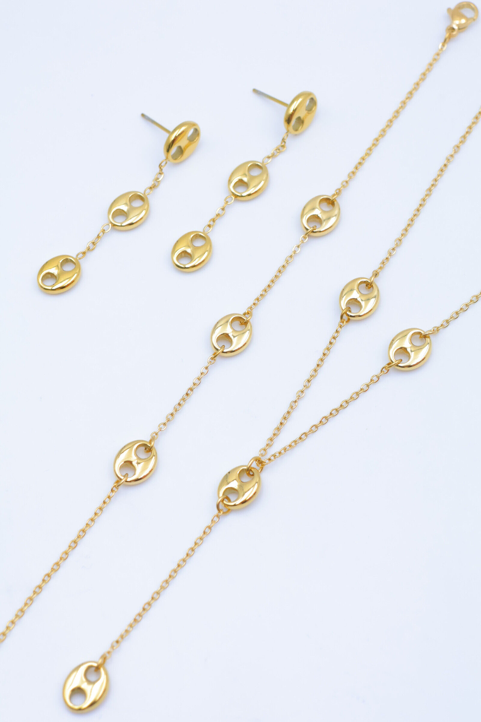 Conjunto de joyas de acero inoxidable - A1785E