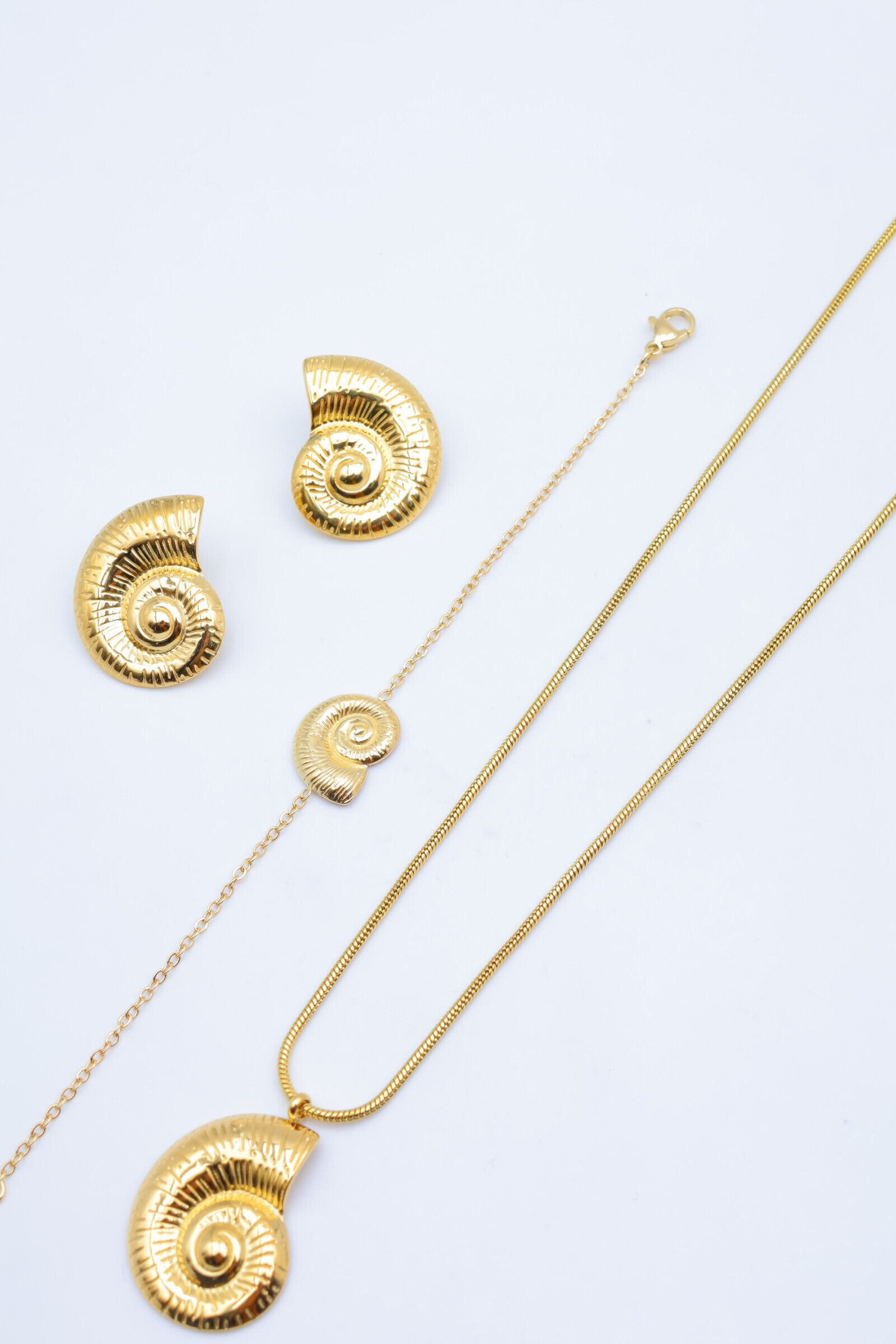 Conjunto de joyas de acero inoxidable - A1786E