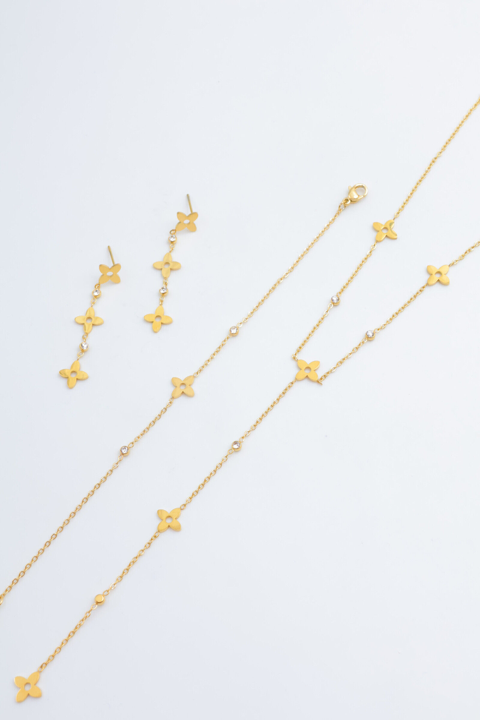 Conjunto de joyas de acero inoxidable - A1790E