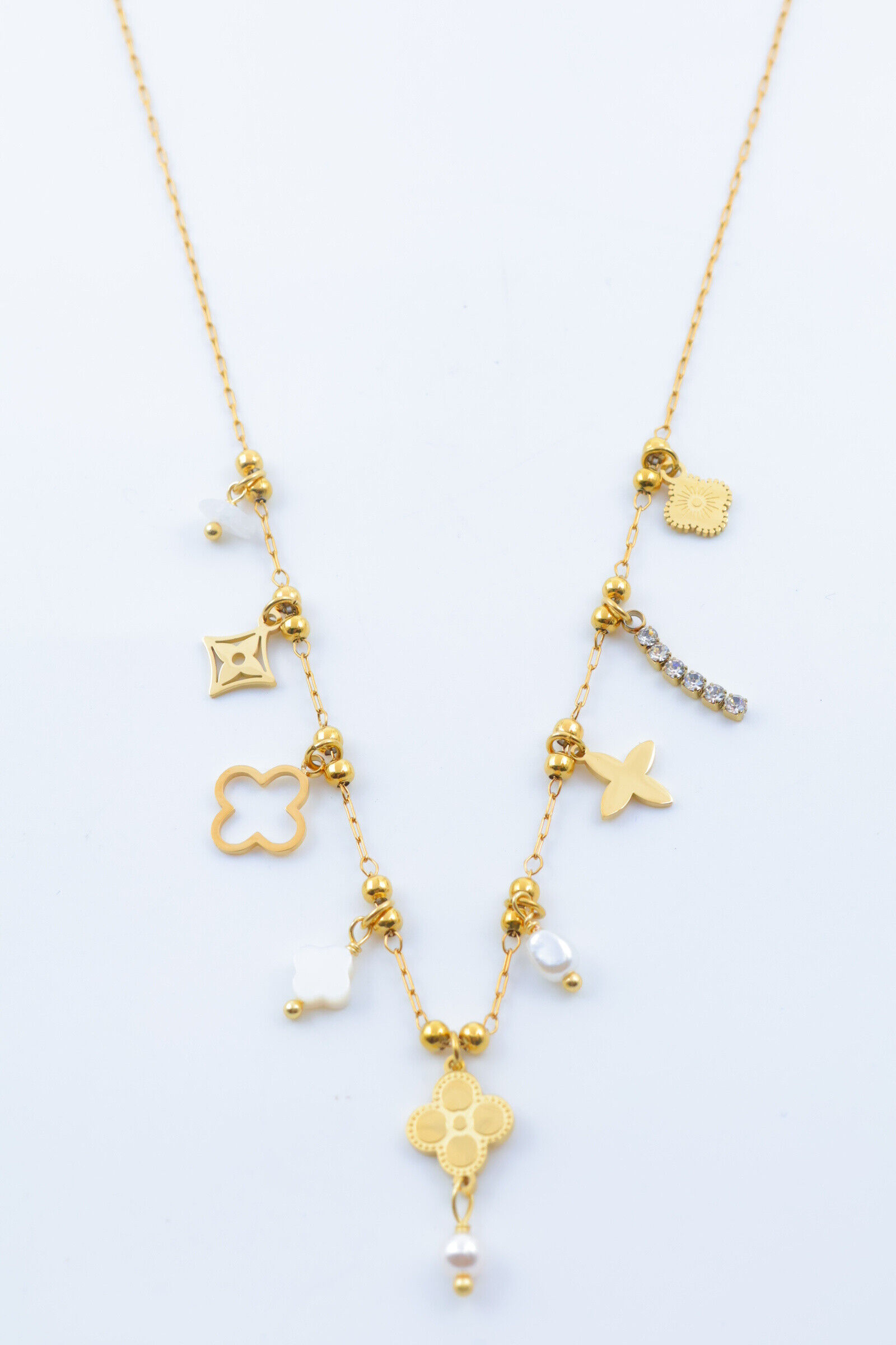 Edelstahl Halskette - A1874