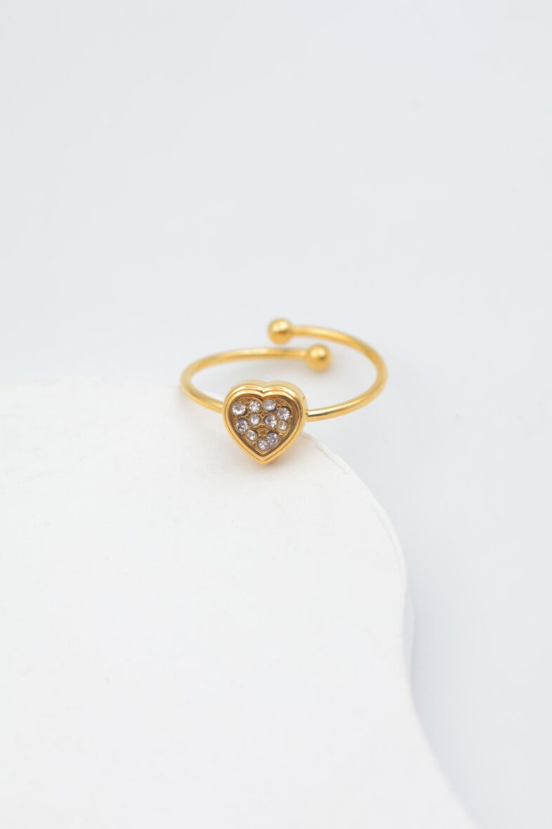 Verstellbarer Edelstahlring - AA02