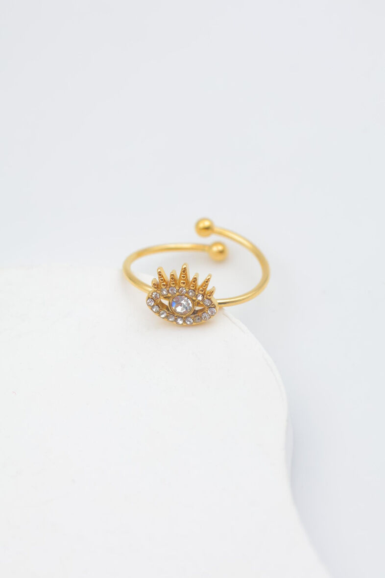 Verstellbarer Edelstahlring - AA03