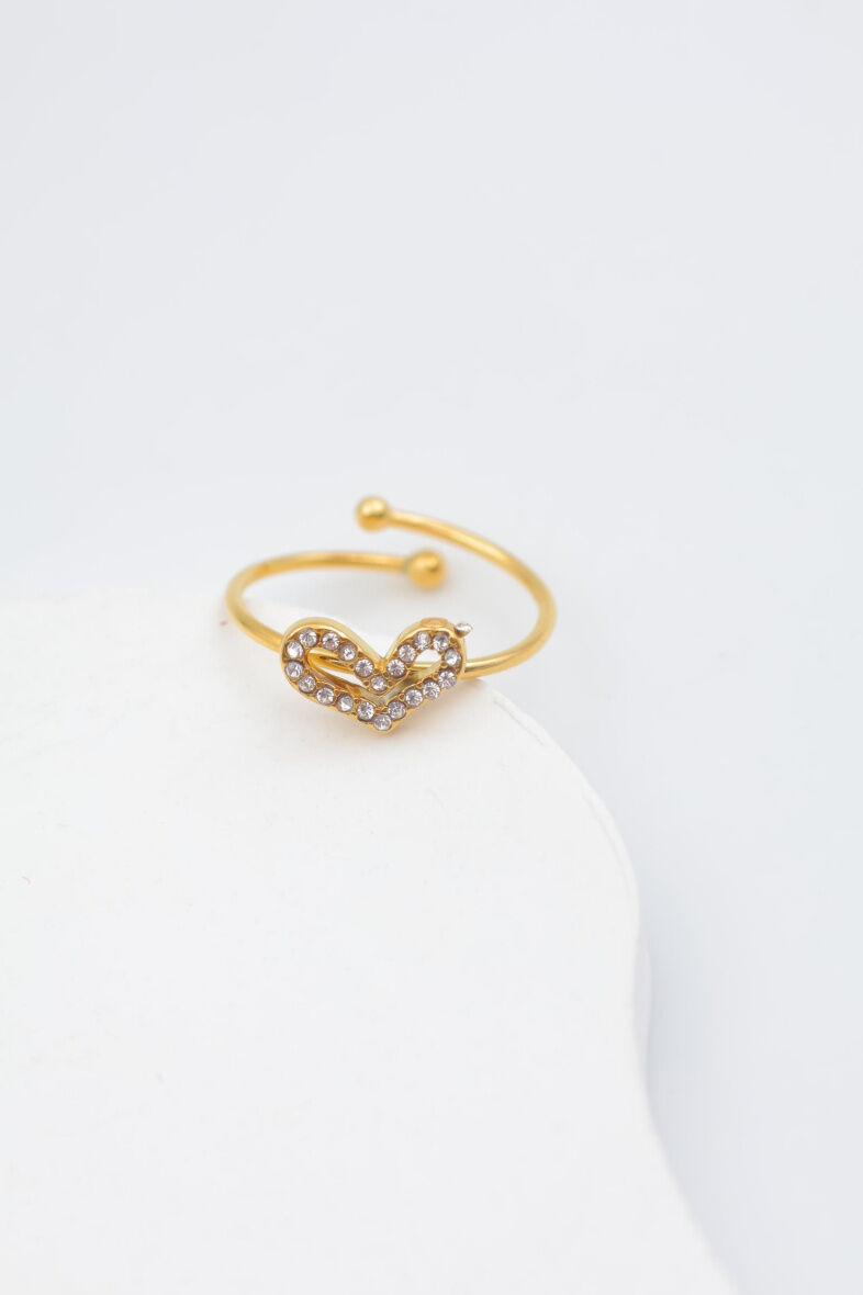 Verstellbarer Edelstahlring - AA05