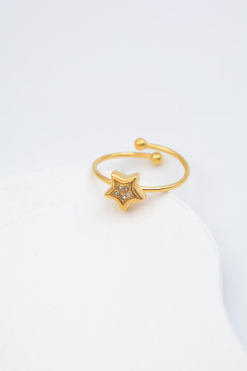 Anello regolabile in acciaio inossidabile - AA12