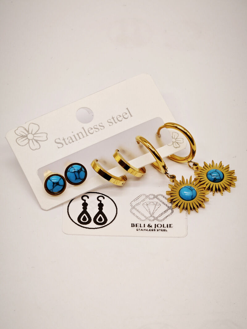 Edelstahl Ohrringe - BK17