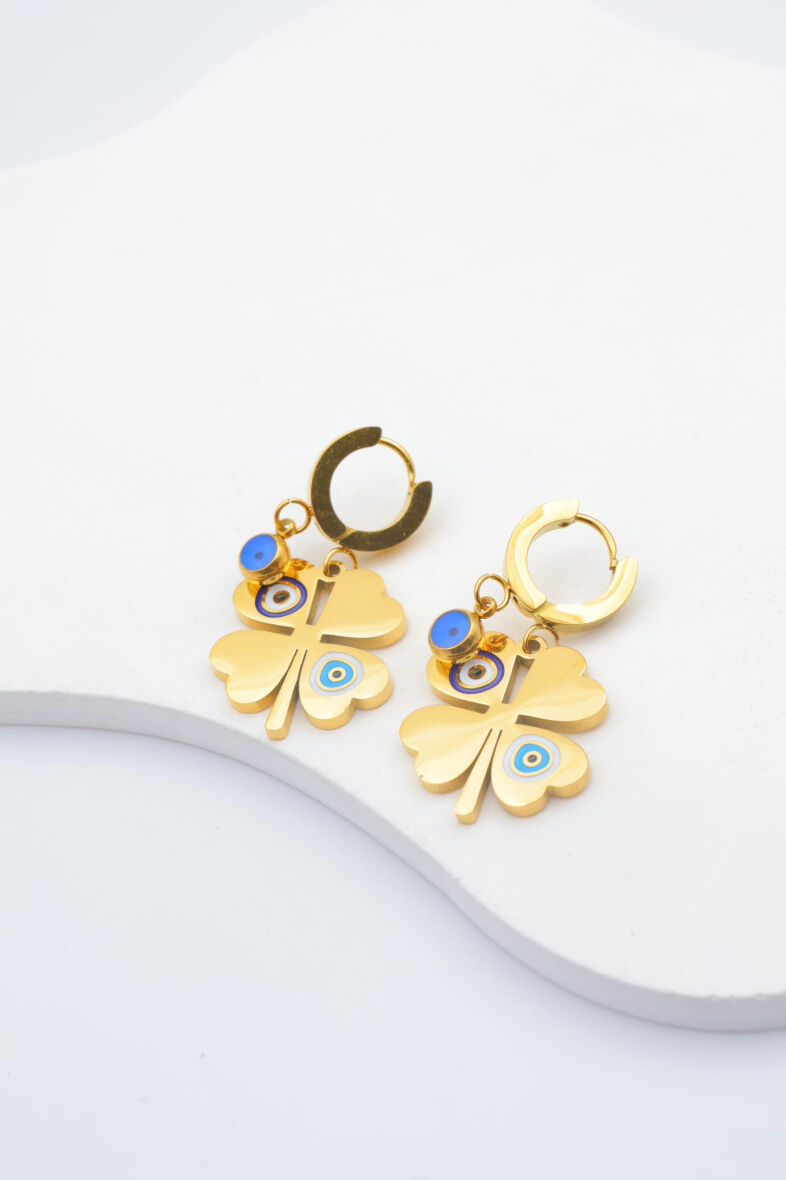 Boucles d'oreilles en acier inoxydable - BK34