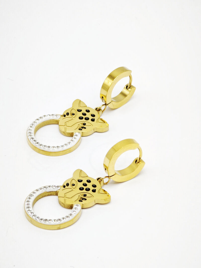 Boucles d'oreilles en acier inoxydable - BK36