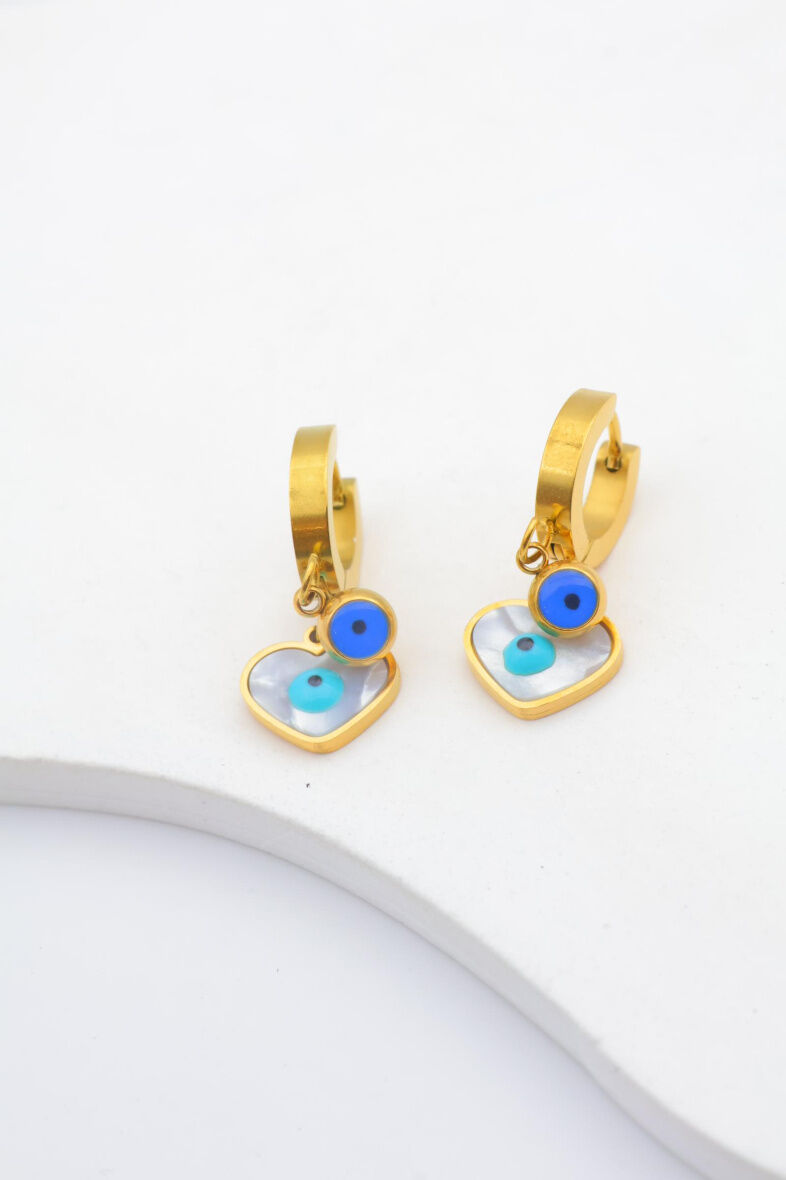 Boucles d'oreilles en acier inoxydable - BK38