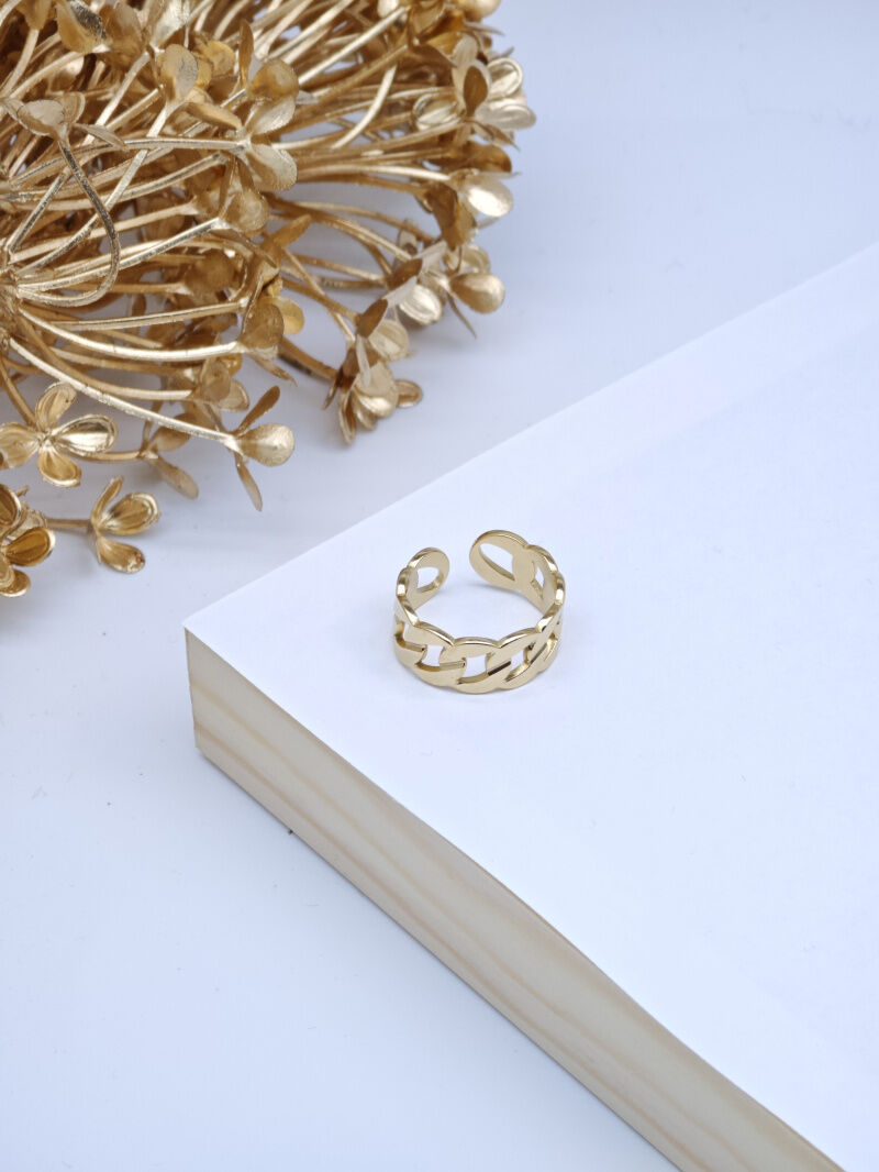 Verstellbarer Edelstahlring - C02