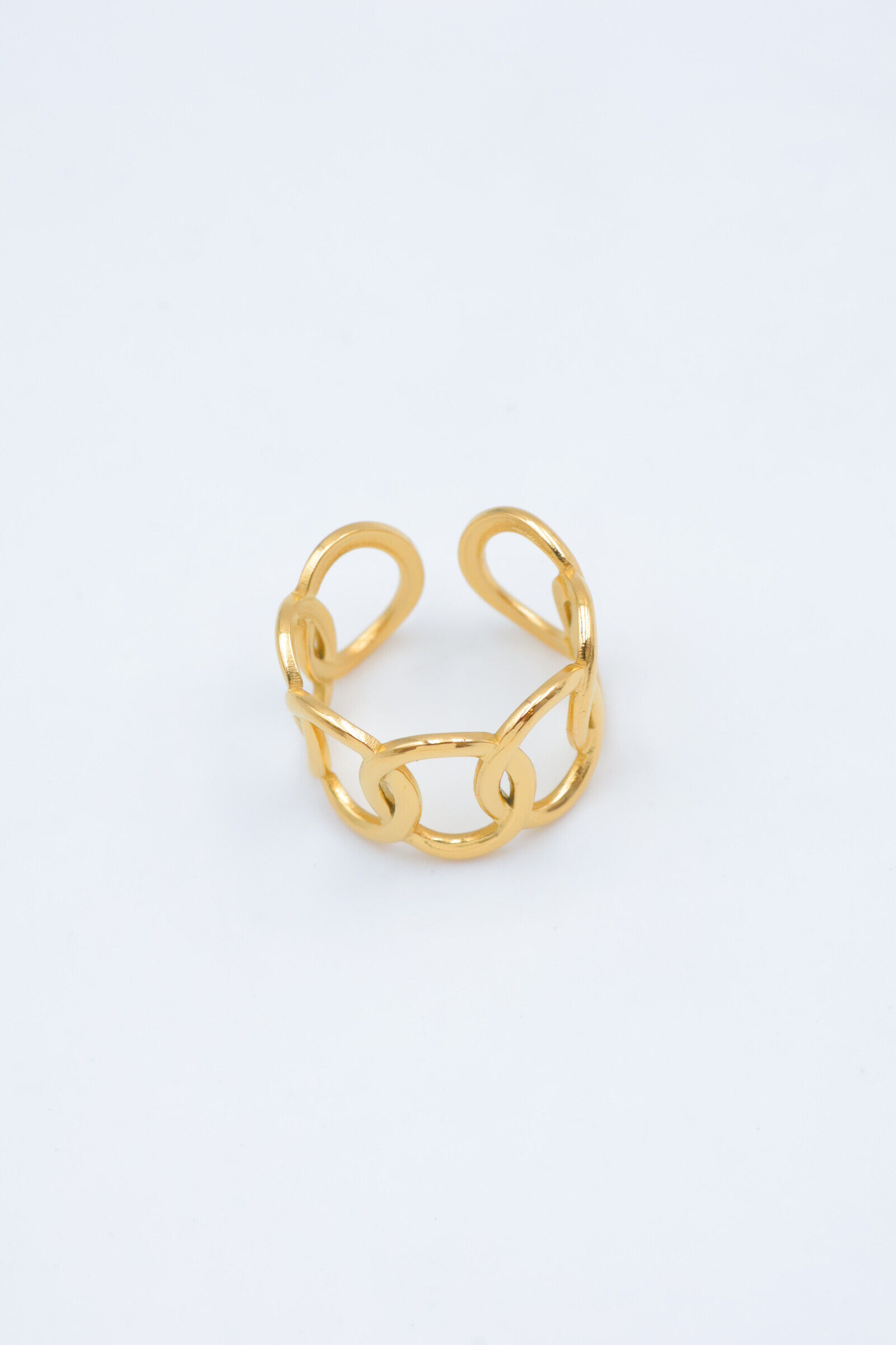 Verstellbarer Edelstahlring - C06