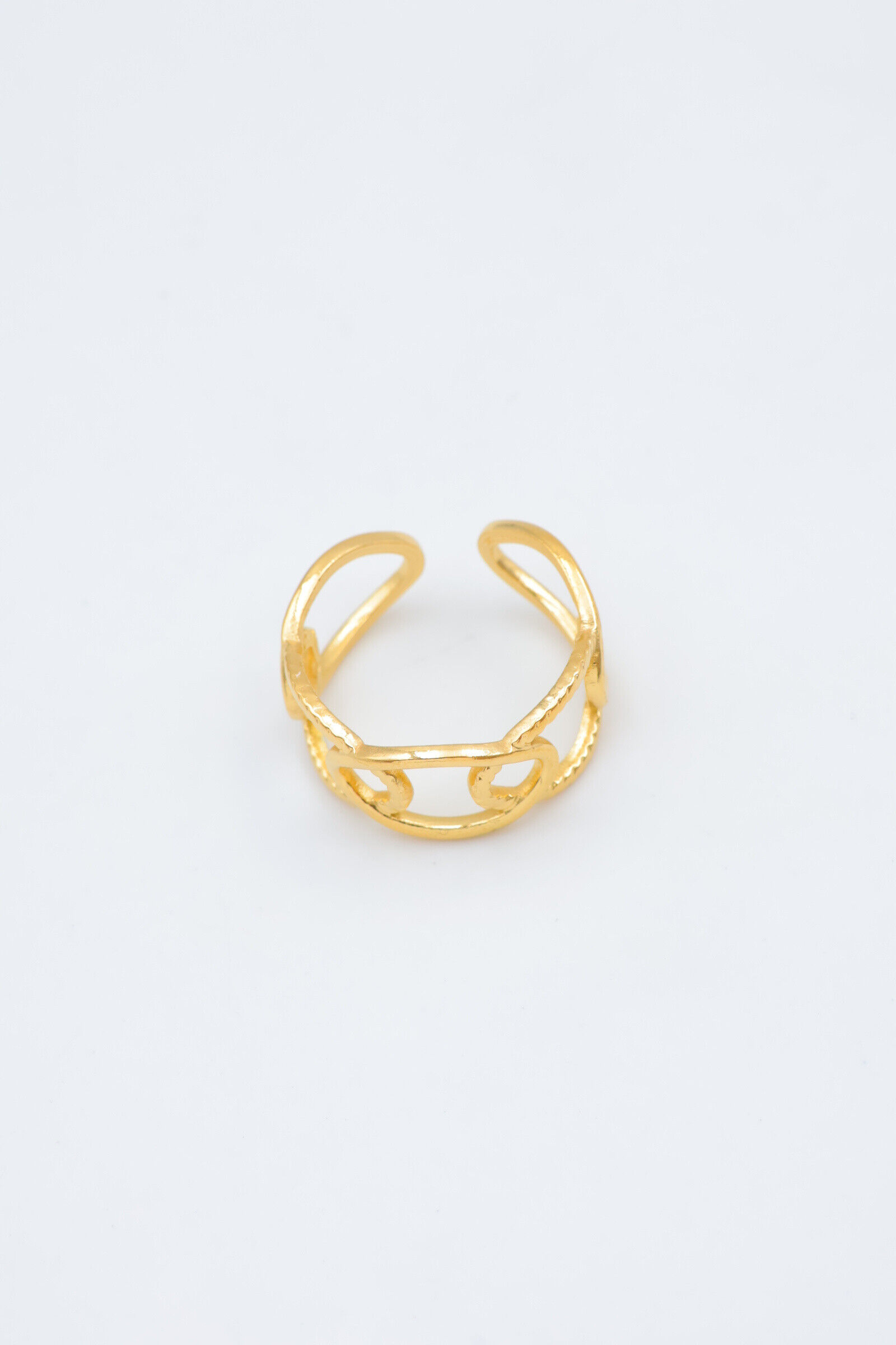 Verstellbarer Edelstahlring - C07