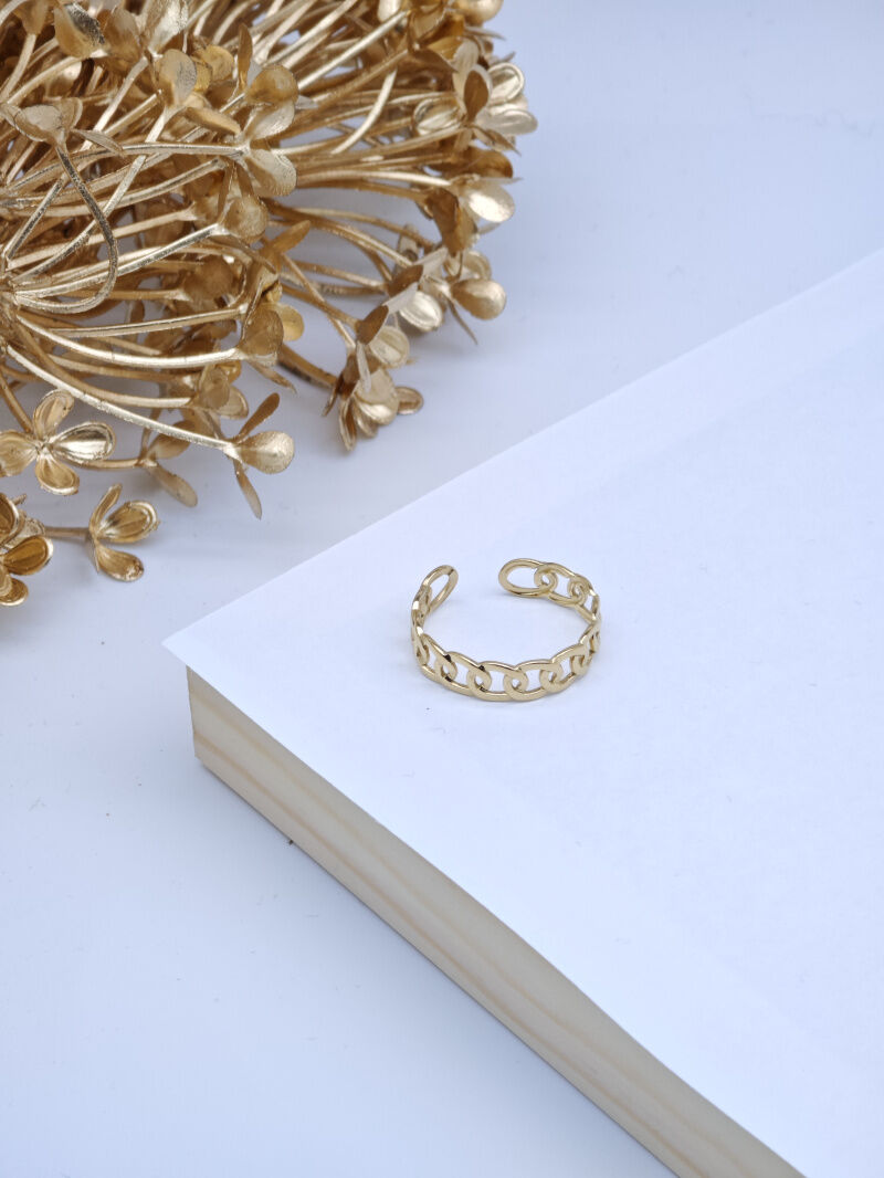 Verstellbarer Edelstahlring - C16