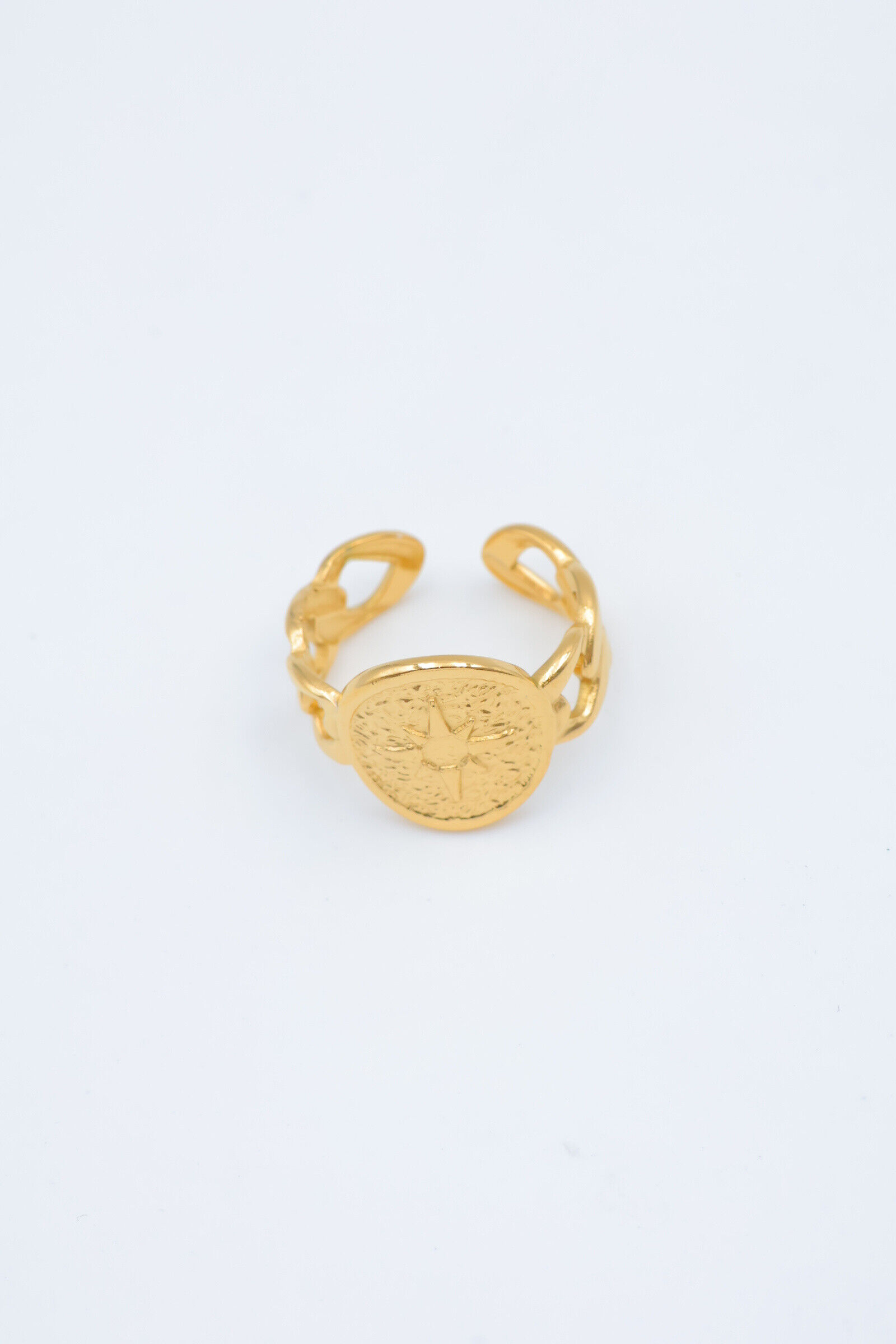 Verstellbarer Edelstahlring - C26